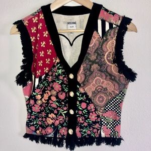 RARE Vintage Moschino Button Up Top